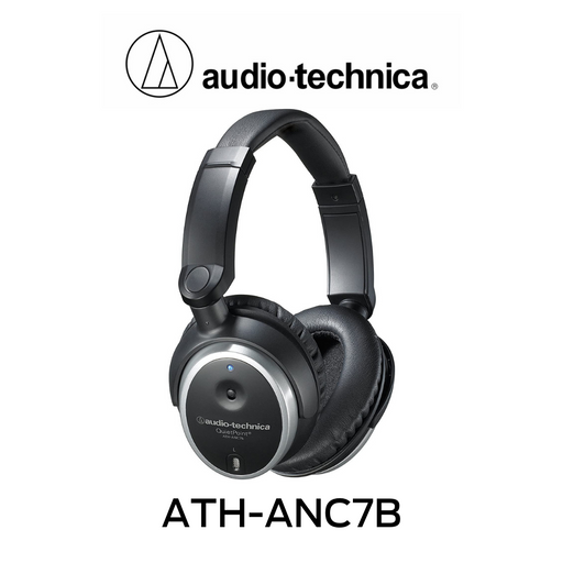 Audio Technica ATH-ANC7B - Casque d'écoute atténuateur de bruits