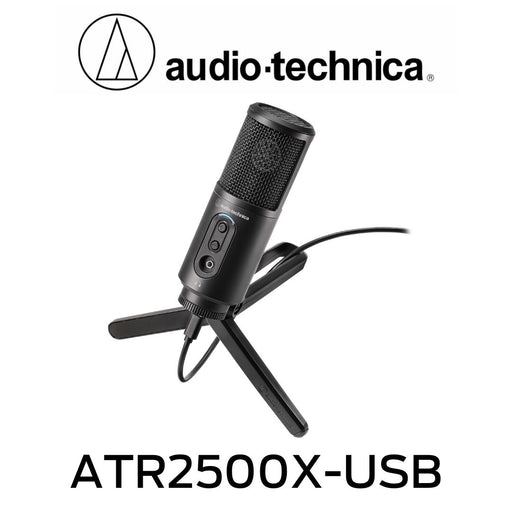 Audio-Technica - Microphone USB à condensateur cardioïde ATR2500XUSB