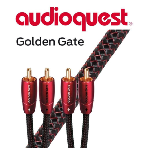AudioQuest Golden Gate - Câbles analogiques RCA mâle à RCA