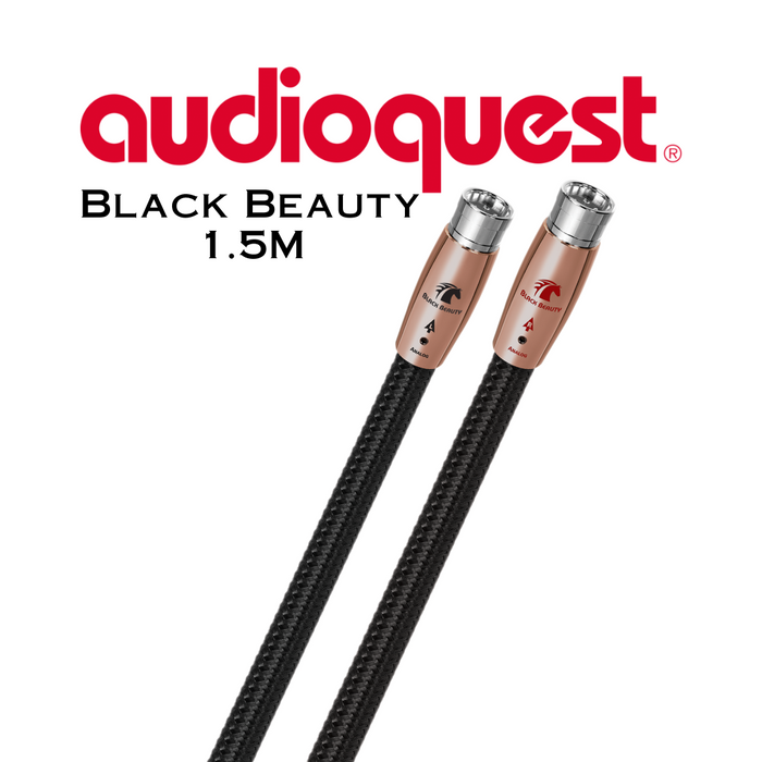 Audioquest Black Beauty - Câbles d'interconnexion XLR