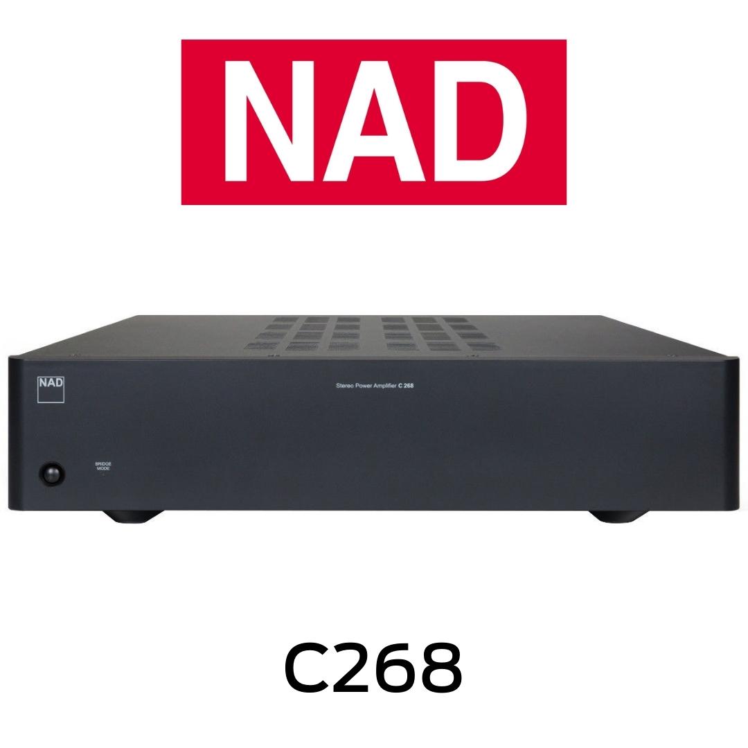 NAD C268 - Amplificateur de puissance stéréo 80Watts/Canal