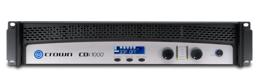 Crown CDI 1000 - Amplificateur de puissance commercial 2 canaux 500W 4 Ohms, 8 Ohms : 2 x 275 W