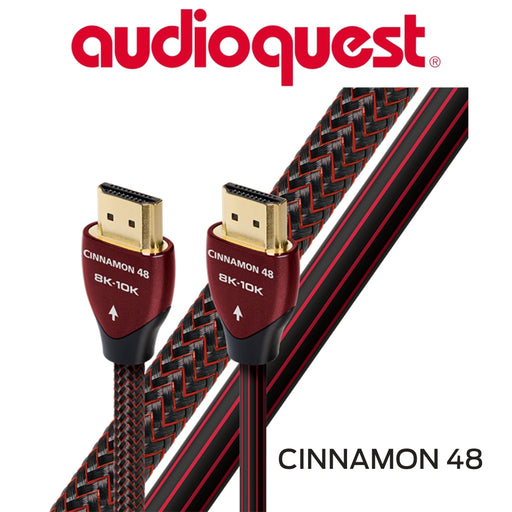 AudioQuest Cinnamon 48 - Câble HDMI conducteurs 1.25% argent 8K-10K