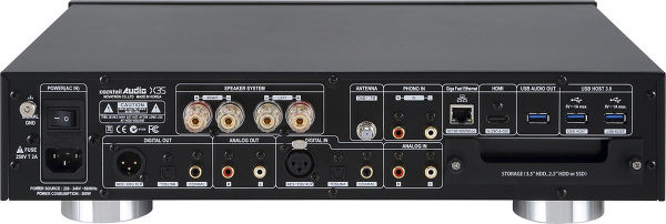 Cocktail Audio X35 - Amplificateur/Lecteur/Réseau/CD comme neuf, boîte ouverte, 2 x 100 Watts, lecteur CD, HD 24 bits / 192 kHz, valeur de 2699$ à vous pour 1699$!