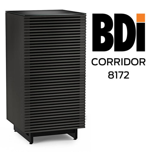 BDI Corridor® 8172 Charbon - Meuble audio