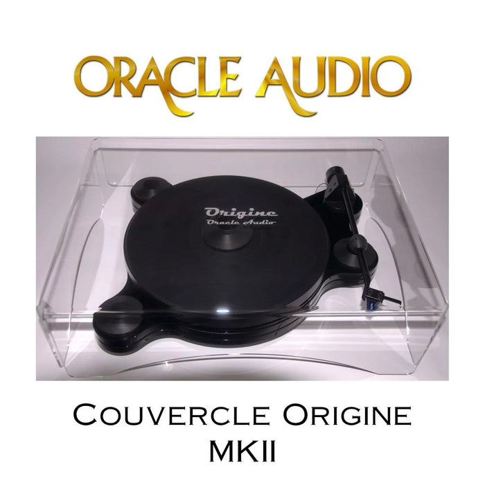 Oracle Audio - Couvercle d'acrylique pour table tournante Oracle Audio Origine MKII