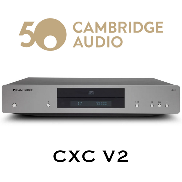 Cambridge Audio CXC V2 - Transport de CD qui fonctionne en parfaite harmonie avec les amplis intégrés CXA61 et CXA81 ainsi que tous les autres DAC externes