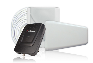 WeBoost 470103F Connect 4G - Amplificateur de signal cellulaire maison/bureau puissant couvrant jusqu'à 5000 pieds carrés. Le modèle Connect 4G est simple et facile à installer avec tous les composants nécessaires inclus.