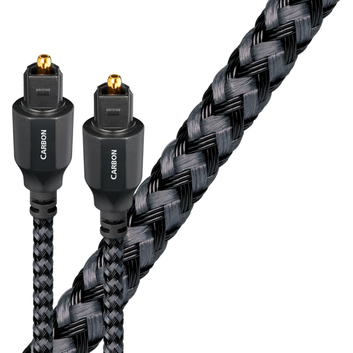 AudioQuest Carbon - Câble optique digital 19 Conducteurs