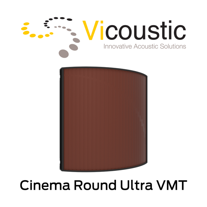 Vicoustic VICB05533 - Cinema Round Ultra Brun/Noir (Boîte de 2)