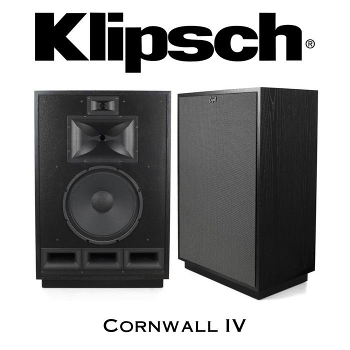 Klipsch Cornwall IV - Enceintes de type colonne emblématique! 