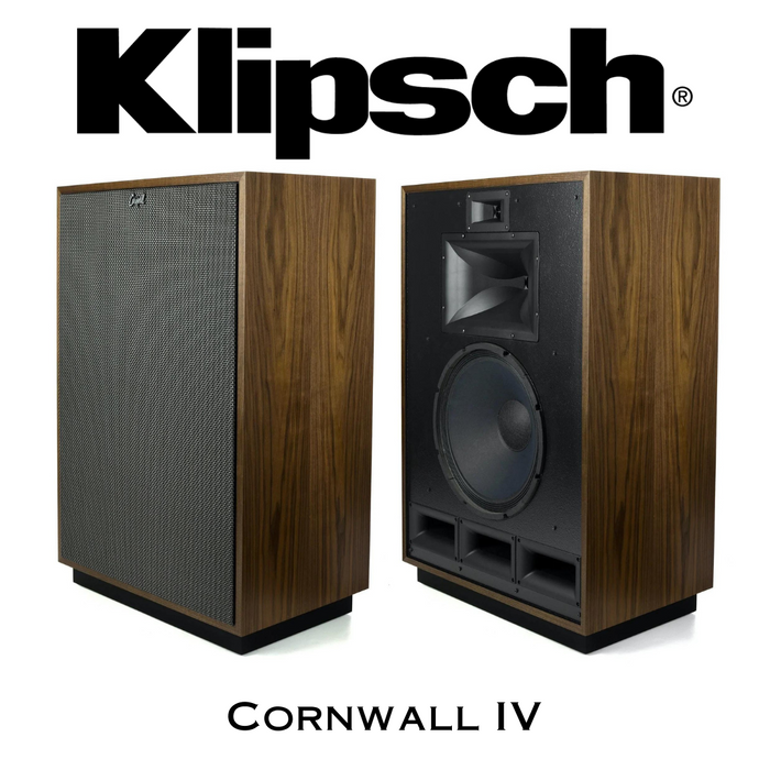 Klipsch Cornwall IV - Enceintes de type colonne emblématique! 