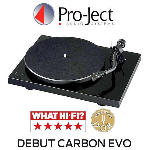 Pro-Ject - Debut Carbon EVO Noir Glacé