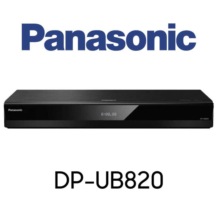Panasonic DPUB820K - Lecteur Blu-ray UHD 4K avec technologies d'imagerie uniques pour une expérience cinématographique digne d'Hollywood!