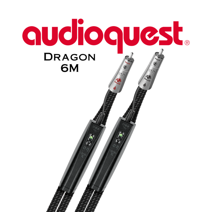 Audioquest Dragon - Câble interconnection analogique RCA mâle/RCA mâle