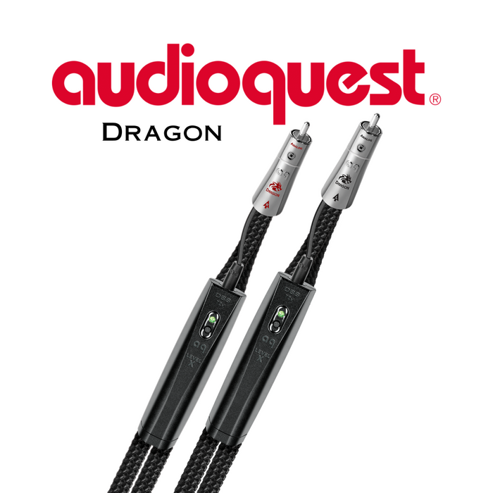 Audioquest Dragon - Câble interconnection analogique RCA mâle/RCA mâle