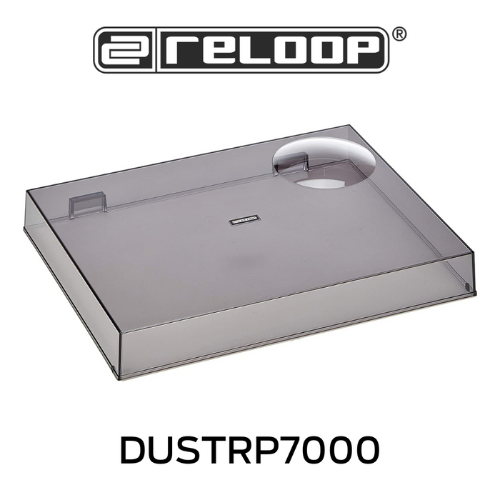 RELOOP DUSTRP7000 - Couvercle cache-poussière à charnière pour table tournante RELOOP 7000/8000