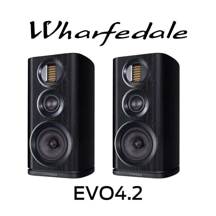 Wharfedale EVO4.2 - Enceintes d'étagères haute précision (la paire)