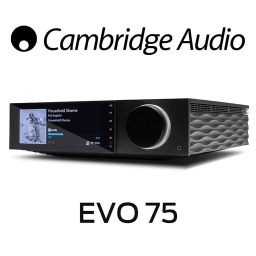 Cambridge Audio - Amplificateur stéréo 75Watts/Canal, lecteur réseau et DAC EVO 75