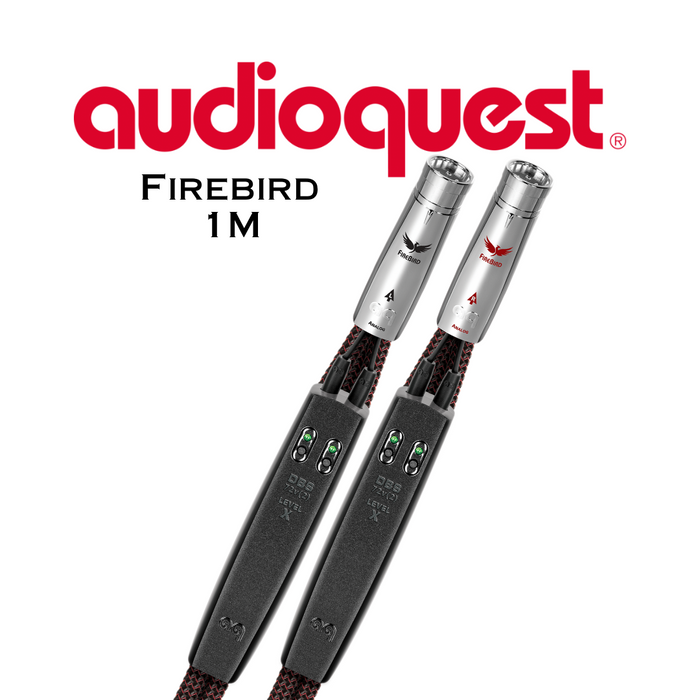 Audioquest Firebird - Câble audio XLR d'interconnexions analogiques