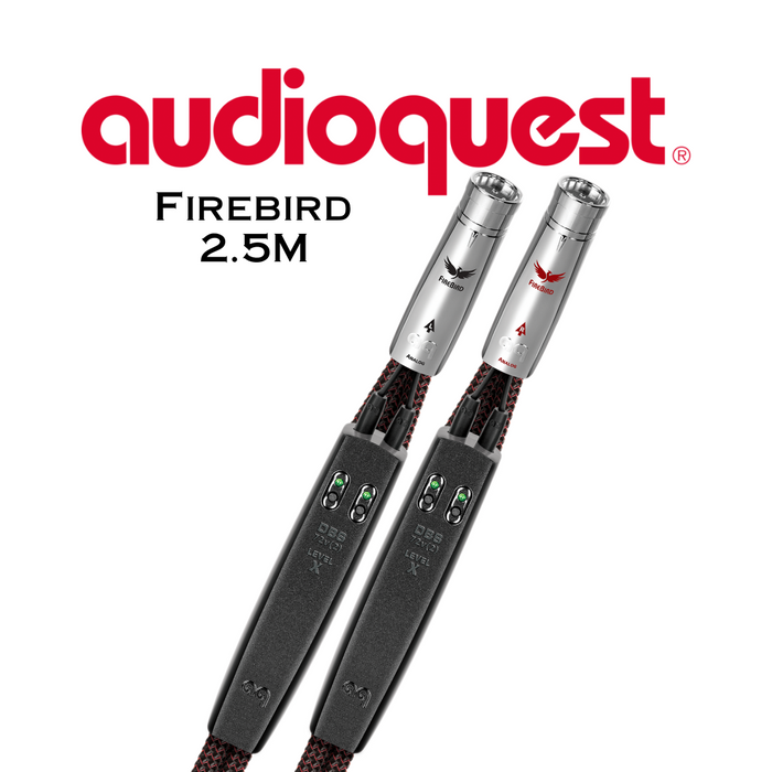 Audioquest Firebird - Câble audio XLR d'interconnexions analogiques
