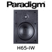 Paradigm - Enceinte encastrable murale 6,5po de la Série CI HOME H65-IW