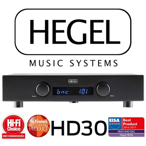 HEGEL - Préamplificateur Stéréo/DAC et Lecteur réseau HD30