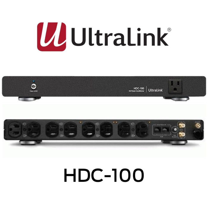 Ultralink HDC100 - Barre d'alimentation 9 prises conçu pour protéger votre précieux équipement contre les surtensions et les pointes!
