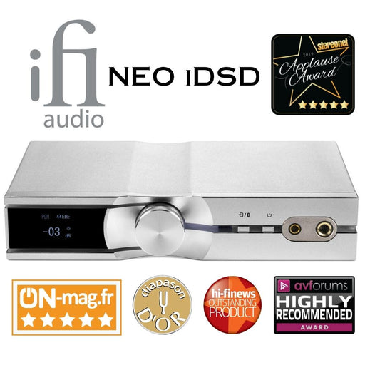 Amplificateur d'écouteur/DAC 32 bits/768kHz/DSD