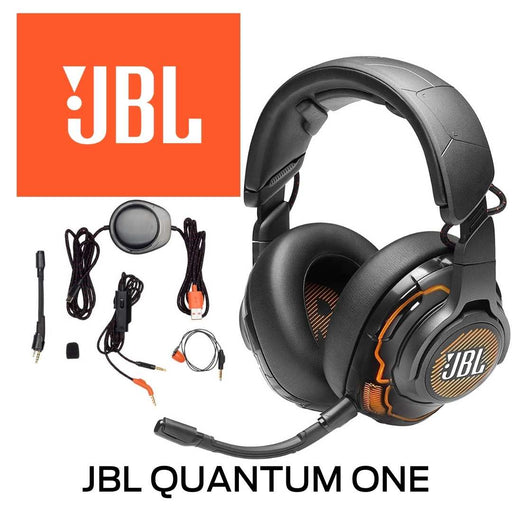 JBL - Casque de jeu professionnel filaire avec connexion USB, câble jack de 3.5mm et Head-Tracking JBL QuantumSPHERE 360™ - JBL Quantum ONE