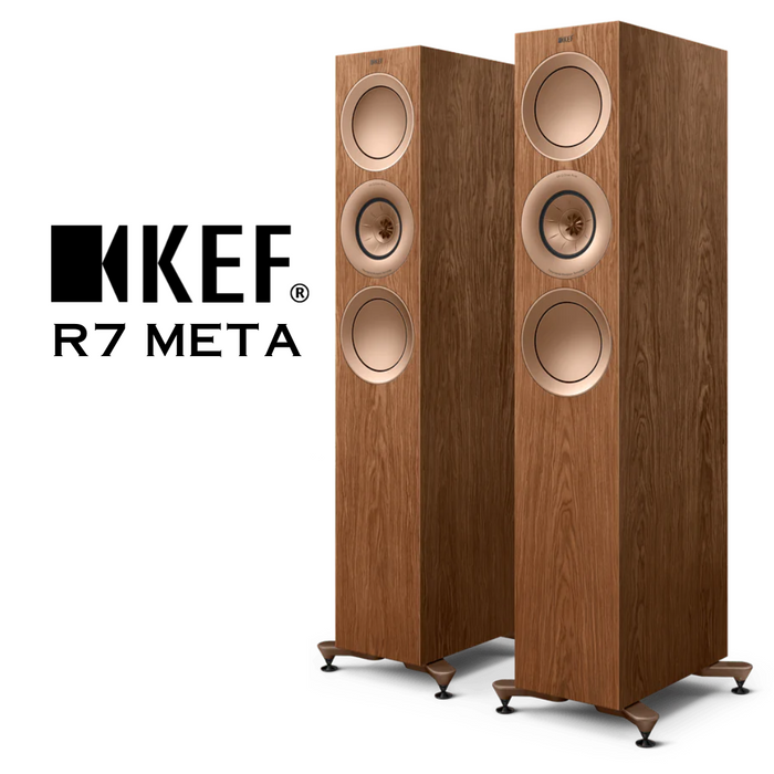 KEF R7 META - Enceintes type colonne avec sonorité exceptionnelle!
