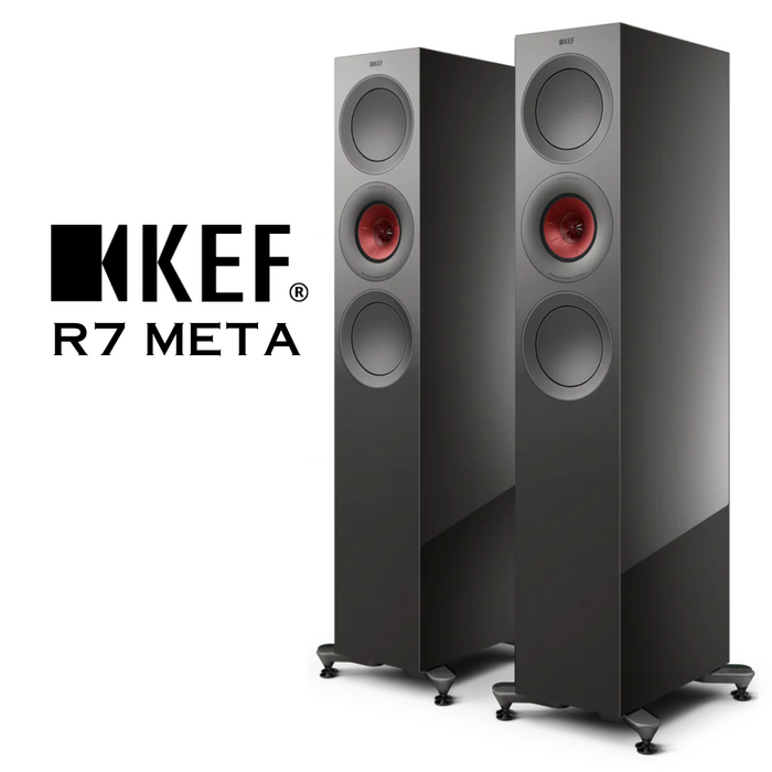 KEF R7 META - Enceintes type colonne avec sonorité exceptionnelle!