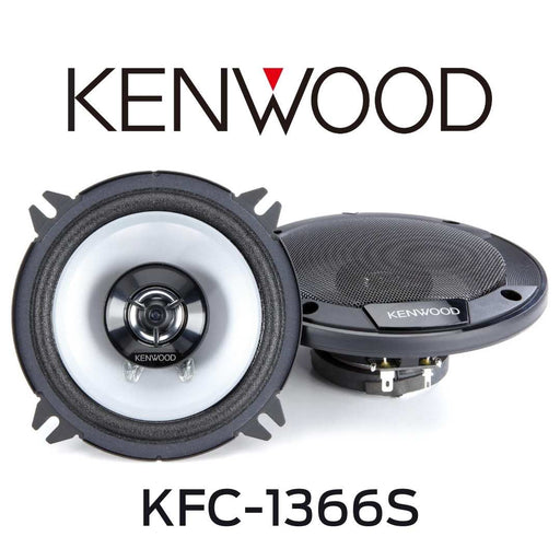 Kenwood - paire de haut-parleurs de voiture 2 voies 5-1/4 Série Sport KFC1366S