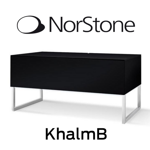 NorStone - Meuble audio-visuel modulable Khalm Noir