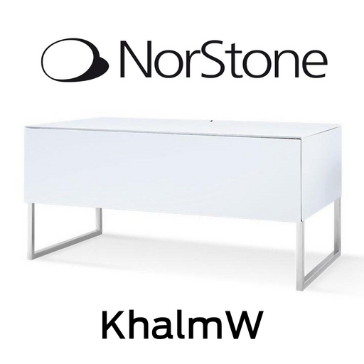 NorStone - Meuble audio-visuel modulable Khalm Blanc