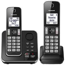 Panasonic - Téléphone sans fil avec répondeur KXTGD392B