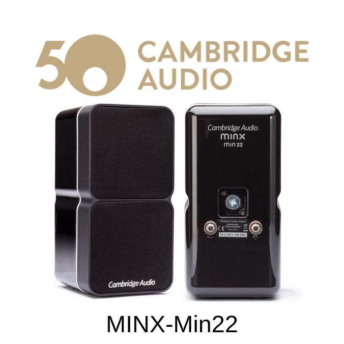 Cambridge Audio MINX Min22 enceinte ultra-compacte voies (paire)
