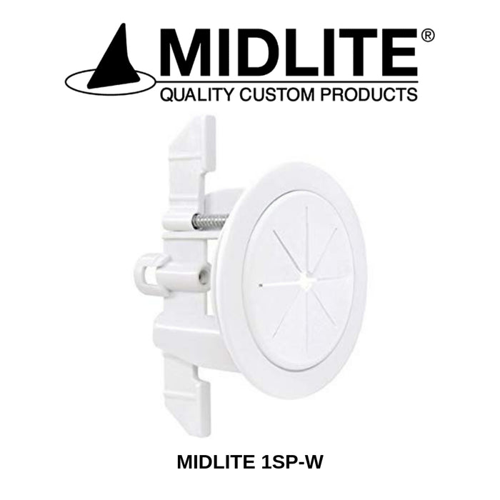 Midline Speedport 2po de diamètre blanc 1SP-W