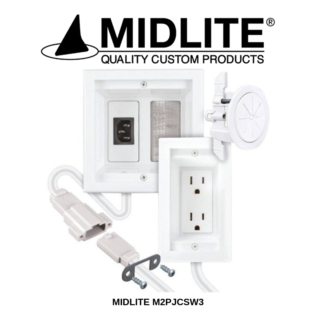 Ensemble Midlite de déplacement de la barre de son M2PJCSW3 avec inter