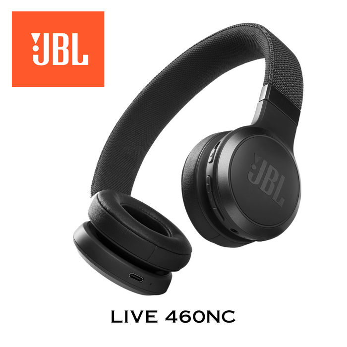 JBL LIVE 460NC - Casque supra-auriculaire sans fil à réduction de brui —