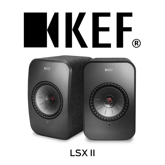 KEF LSX II Wireless Music System - Enceintes sans fil avec 4 amplis!