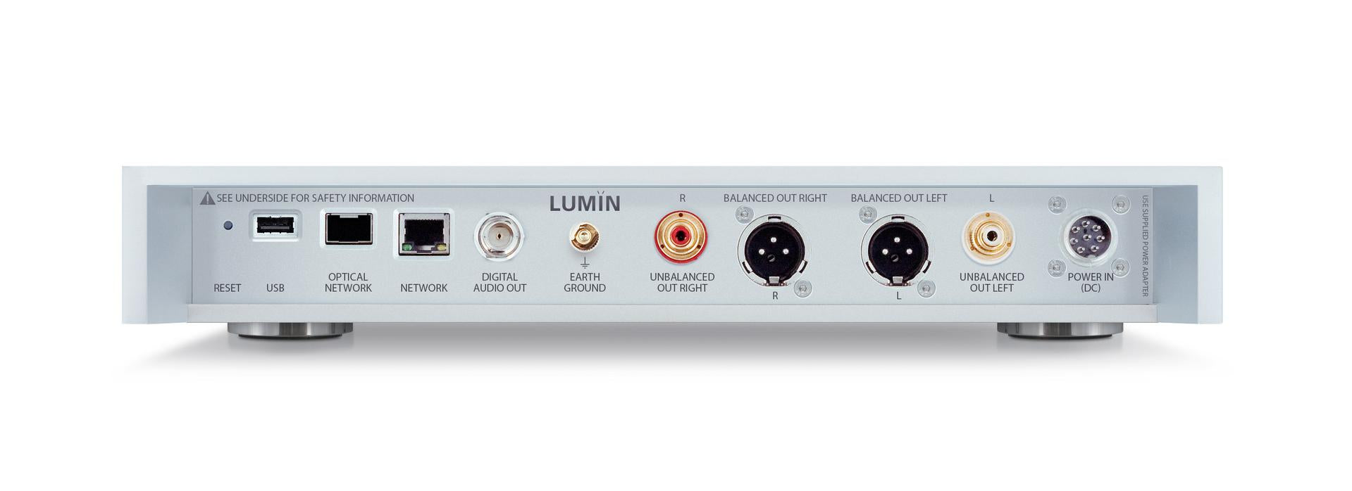 Lumin X1 + X1 Power Supply - La nouvelle norme des lecteurs réseaux
