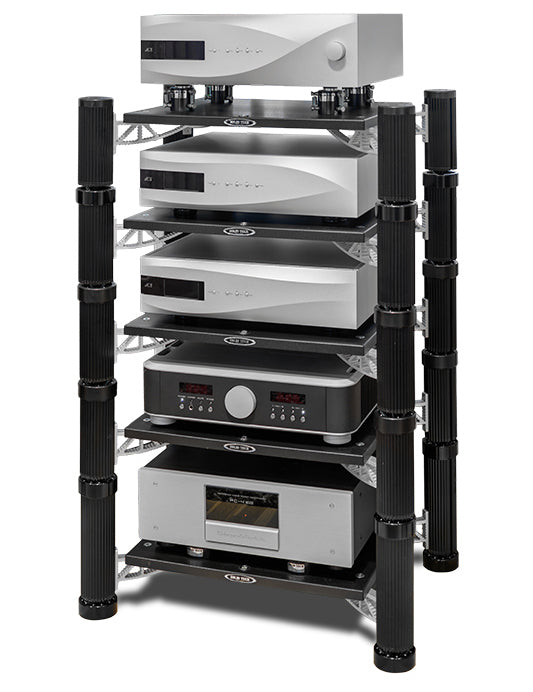 SOLID TECH Hybrid 26 - Meuble Audio haute fidélité qui est le fruit d’une longue tradition d’ingénierie des étagères primées et de toutes les qualités techniques les plus récentes.