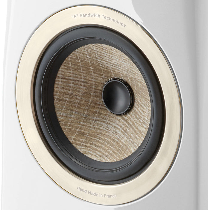 Focal Kanta No.1 Noir et Blanc laqué - Enceintes d'étagère 2 voies (Occasion)