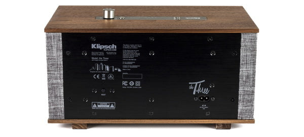 Klipsch The Three - Radio portable Bluetooth 60 Watts cabinet élégant