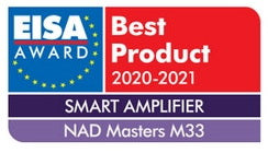 NAD M33 - Amplificateur 200W, BluOS® Streaming, DAC, écran tactile LCD