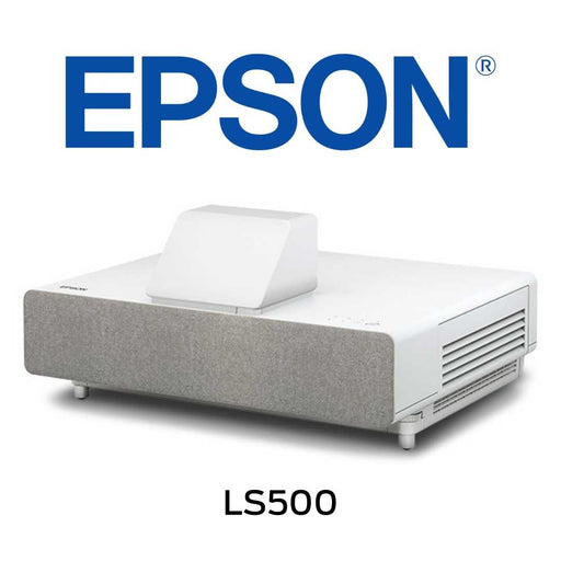 EPSON - Téléviseur à projection laser PRO-UHD 4K 3LCD EpiqVision Ultra LS500 de 100 po