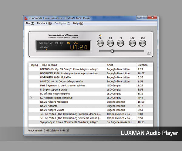 Luxman - Lecteur CD D03X avec DAC 32 bits