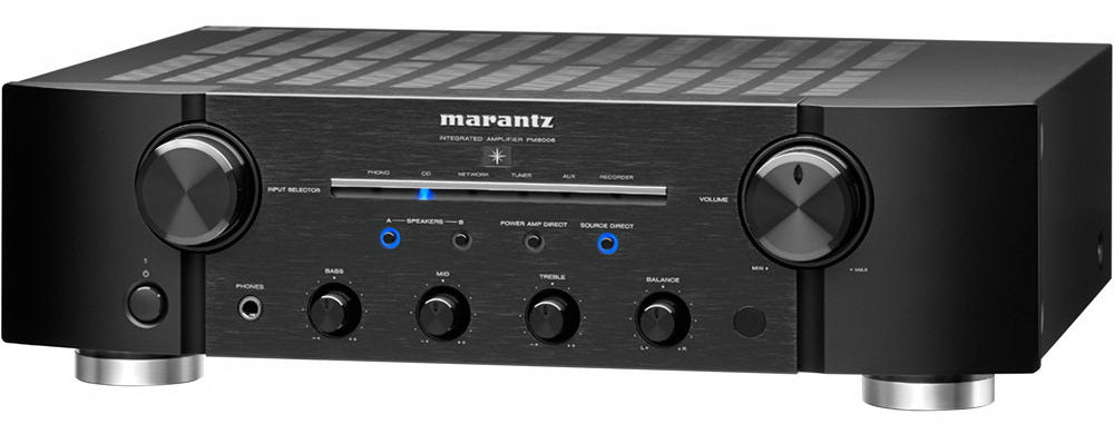 Marantz PM8006 - Amplificateur stéréo 70Watts/canal, étage phono exceptionnelle, circuits HDAM-SA3 et Bornes d'enceintes Marantz SPKT-1+ originales de haute qualité (commutables A/B)