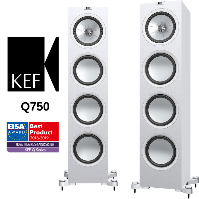 KEF Q750 - Enceintes de type colonne! (la paire)